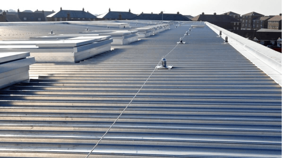 Flat Metal Roofing